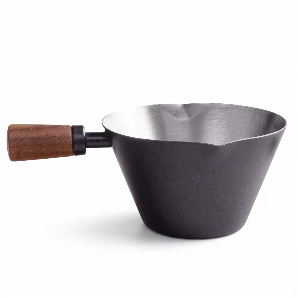 Barista Tools Stainless 100 ml Cup Wood Knob