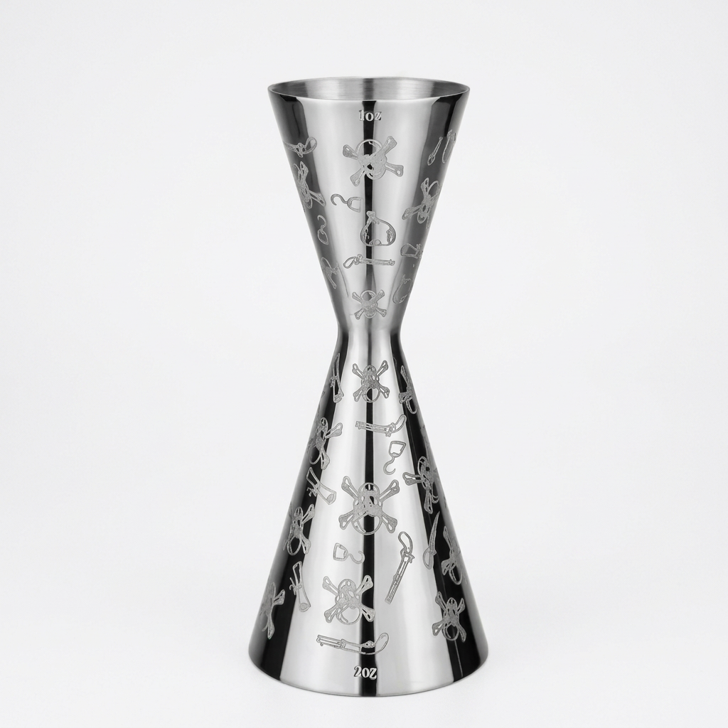 Barista Tools Jigger Skull 30/60 ml Silver