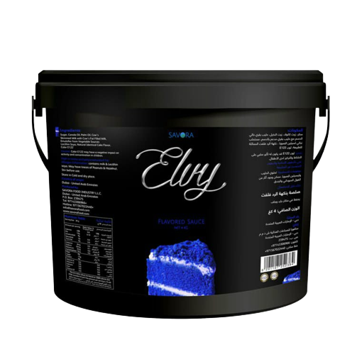 ELVYSauce 4Kg  Blue Velvet Flavored 
