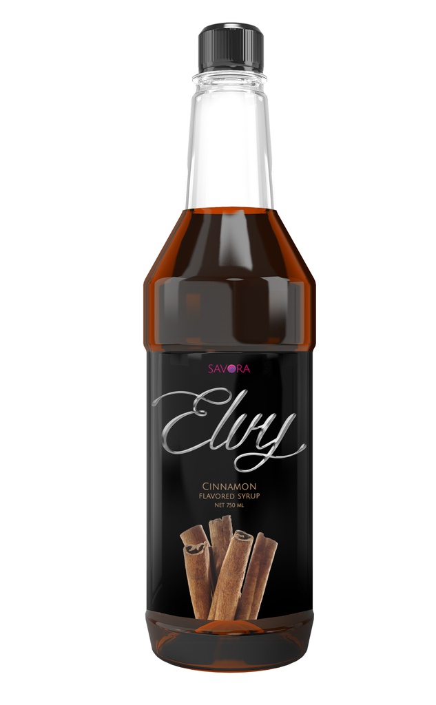 ELVY Syrup 750ml Cinnamon Flavored
