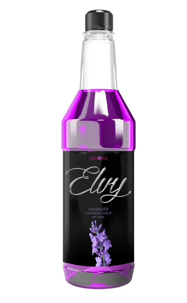 ELVY Syrup 750ml Lavender Flavored