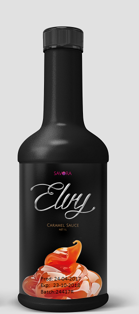 ELVY  sauce 1.25 KG Caramel